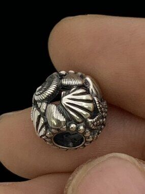 ✨🔥Pandora Openwork Starfish, Shells and Hearts Charm